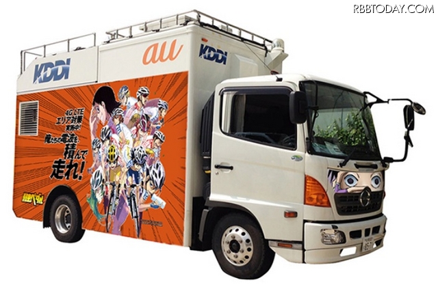 コミケ 痛基地局車 ラッピングイラストを公募 Au Pixiv コンテスト開催 Rbb Speed Test