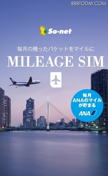 「MILEAGE SIM」パッケージイメージ