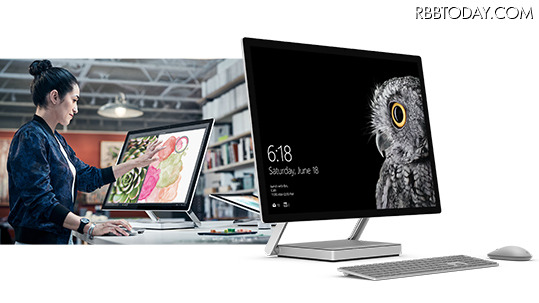 iMacを超えた？Microsoftが高性能デスクトップPC「Surface Studio」発表